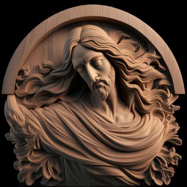 3D model st jesus (STL)